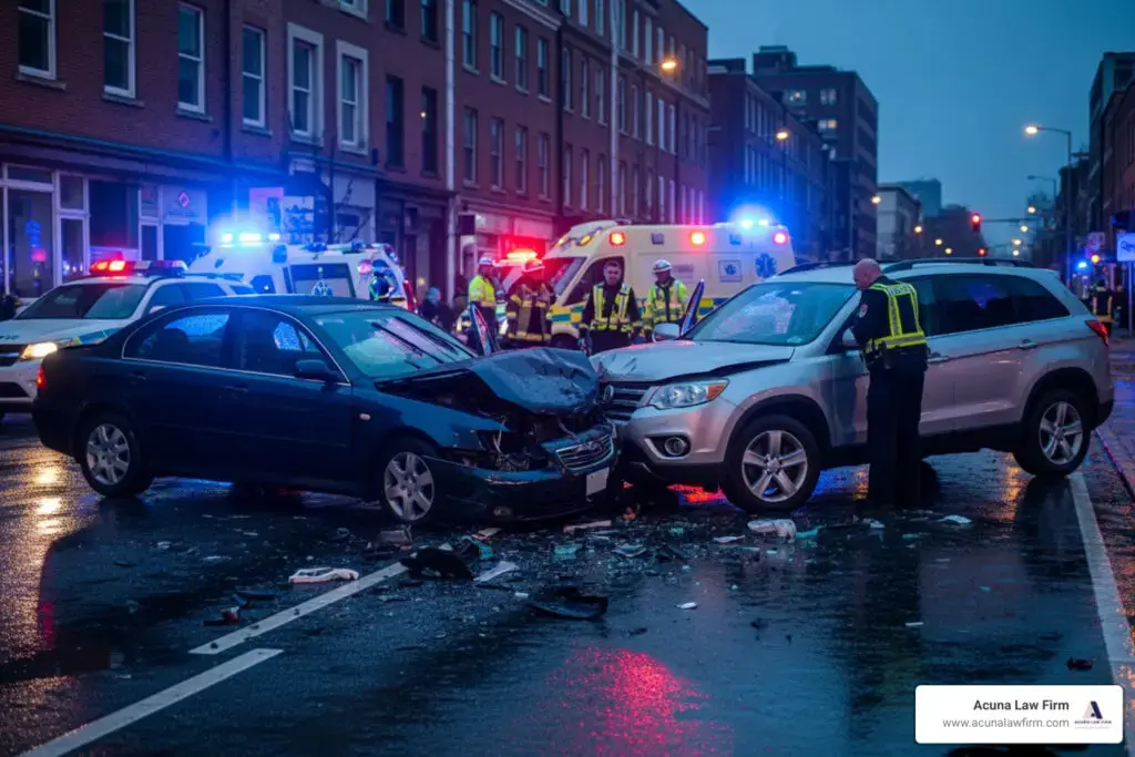 lyft driver accident